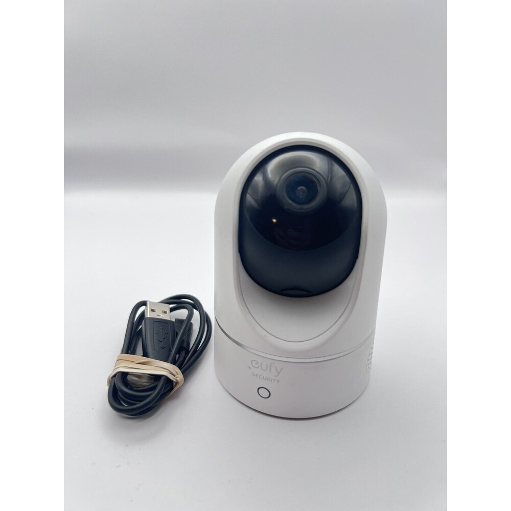 Eufy Indoor Cam 2K Pan & Tilt Security Camera - White Model T8410 Tested